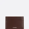 Women JIL SANDER smooth leather card case