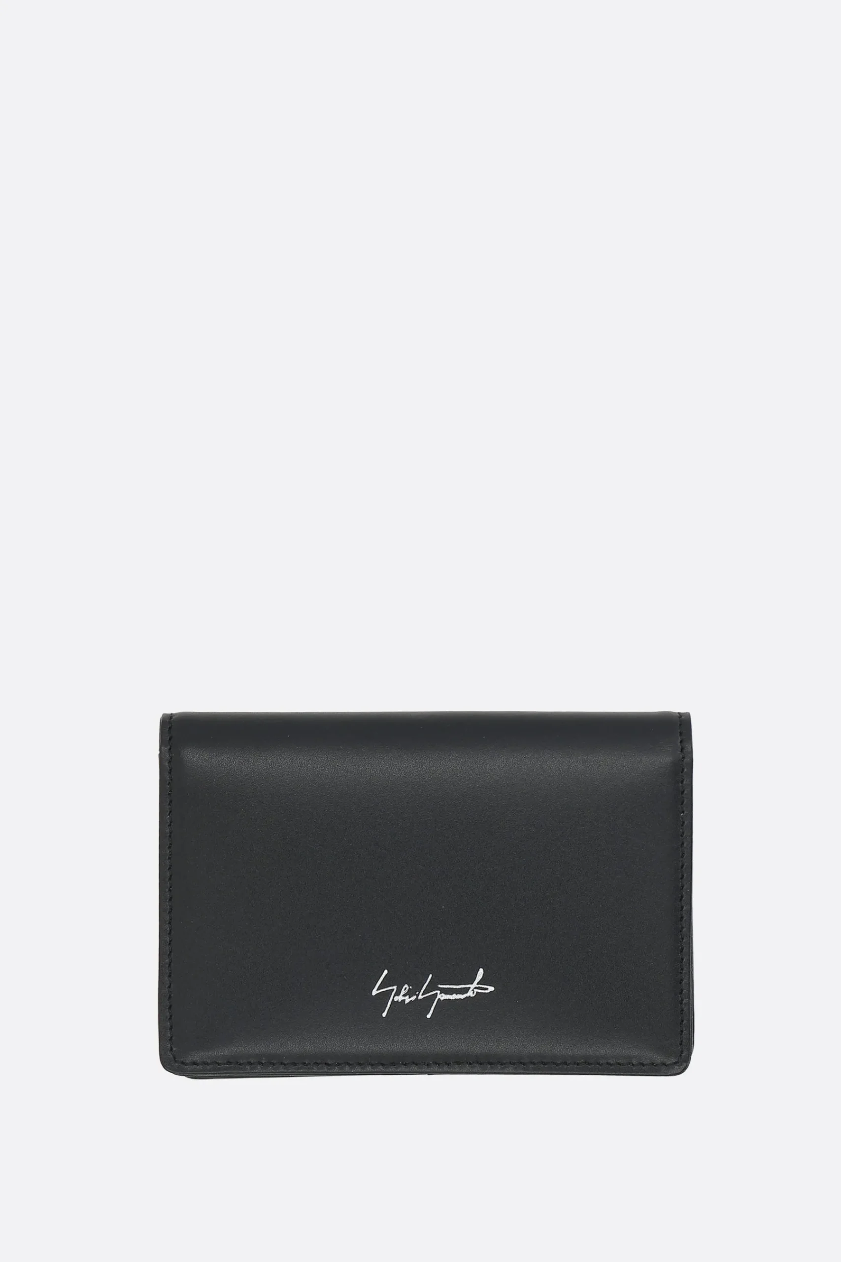 Women DISCORD YOHJI YAMAMOTO smooth leather card case