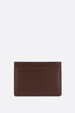Women JIL SANDER smooth leather card case