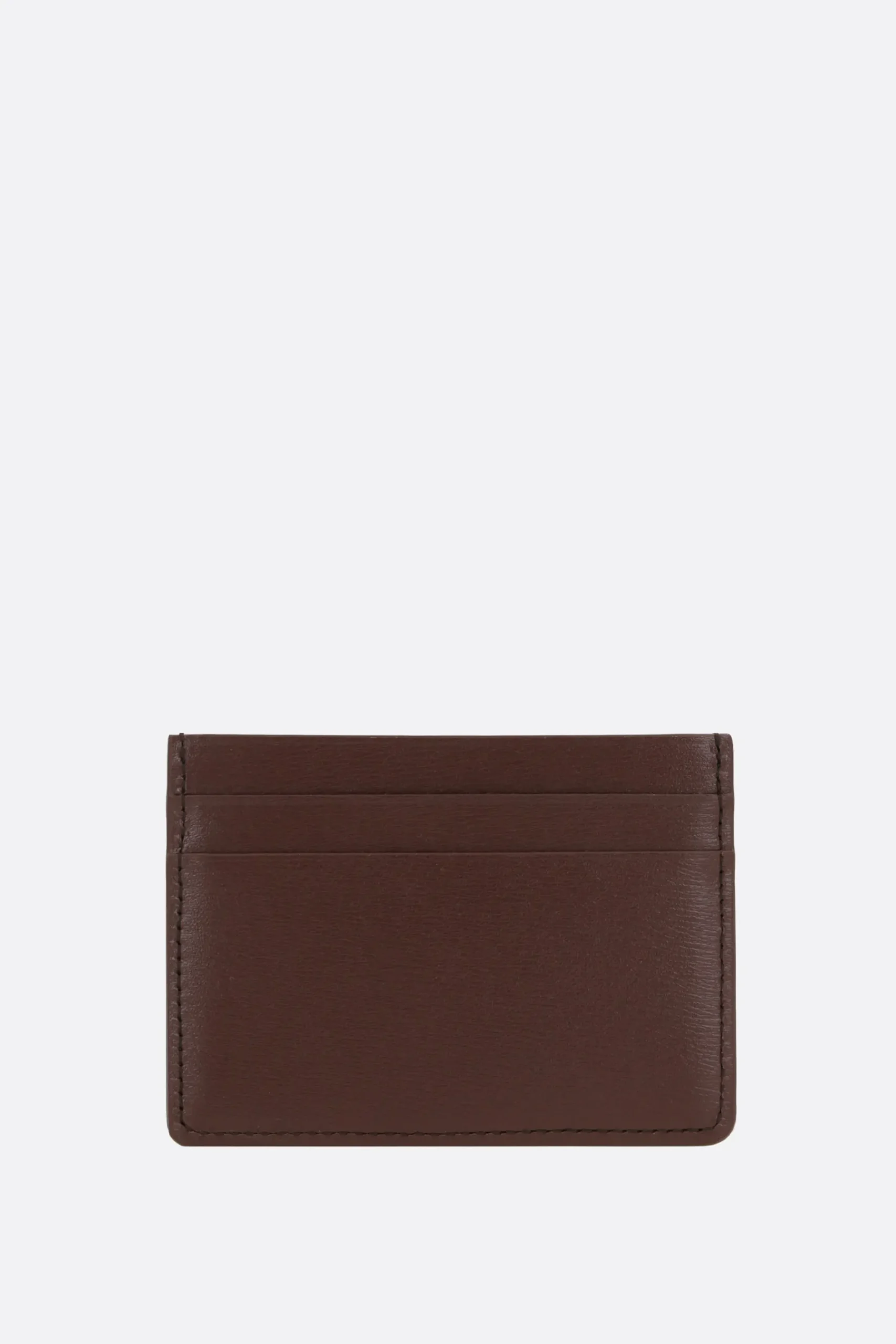 Women JIL SANDER smooth leather card case