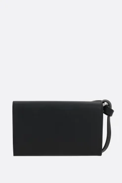 Women RICK OWENS smooth leather crossbody bag
