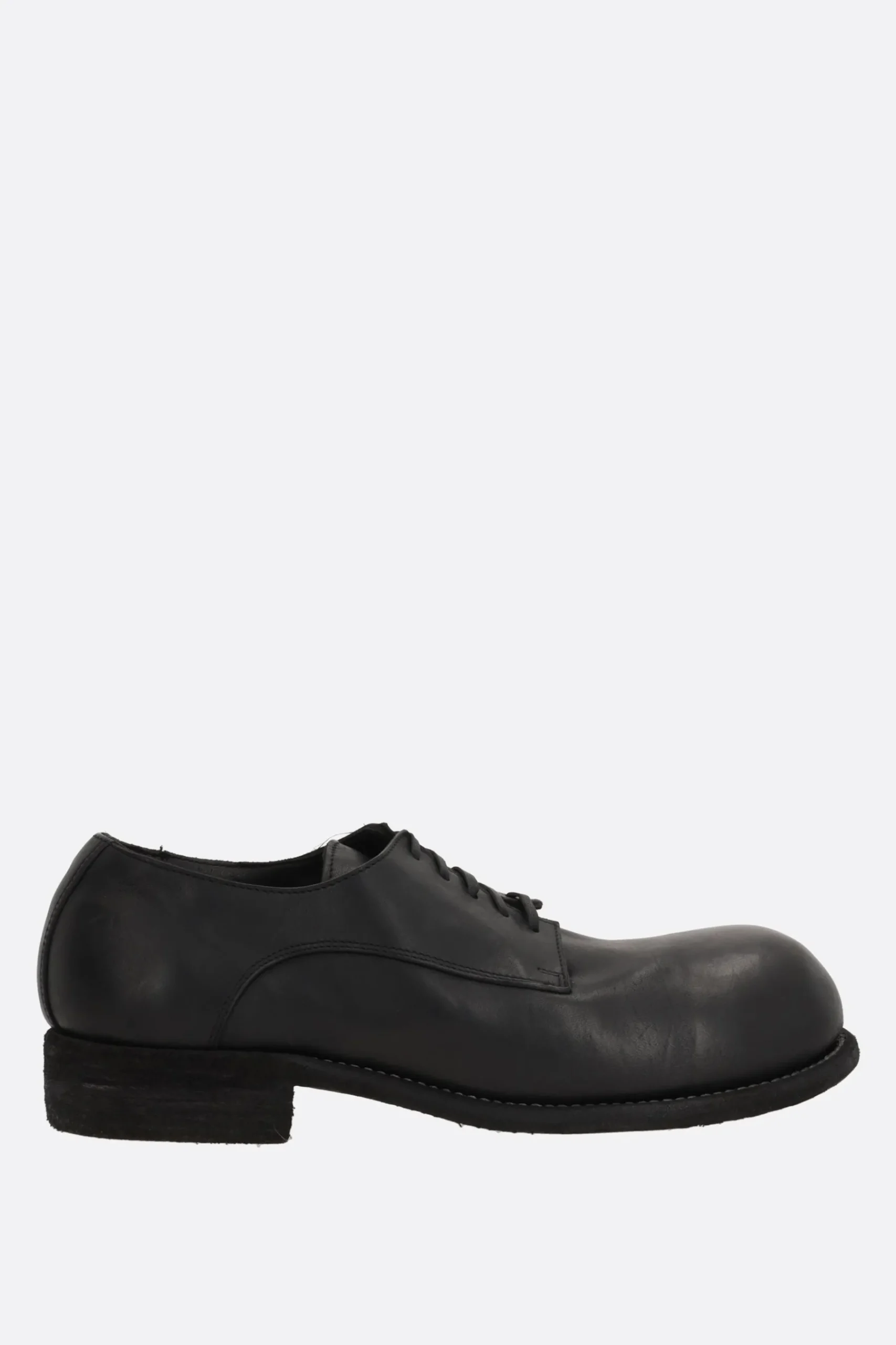 Women GUIDI smooth leather derby shoes