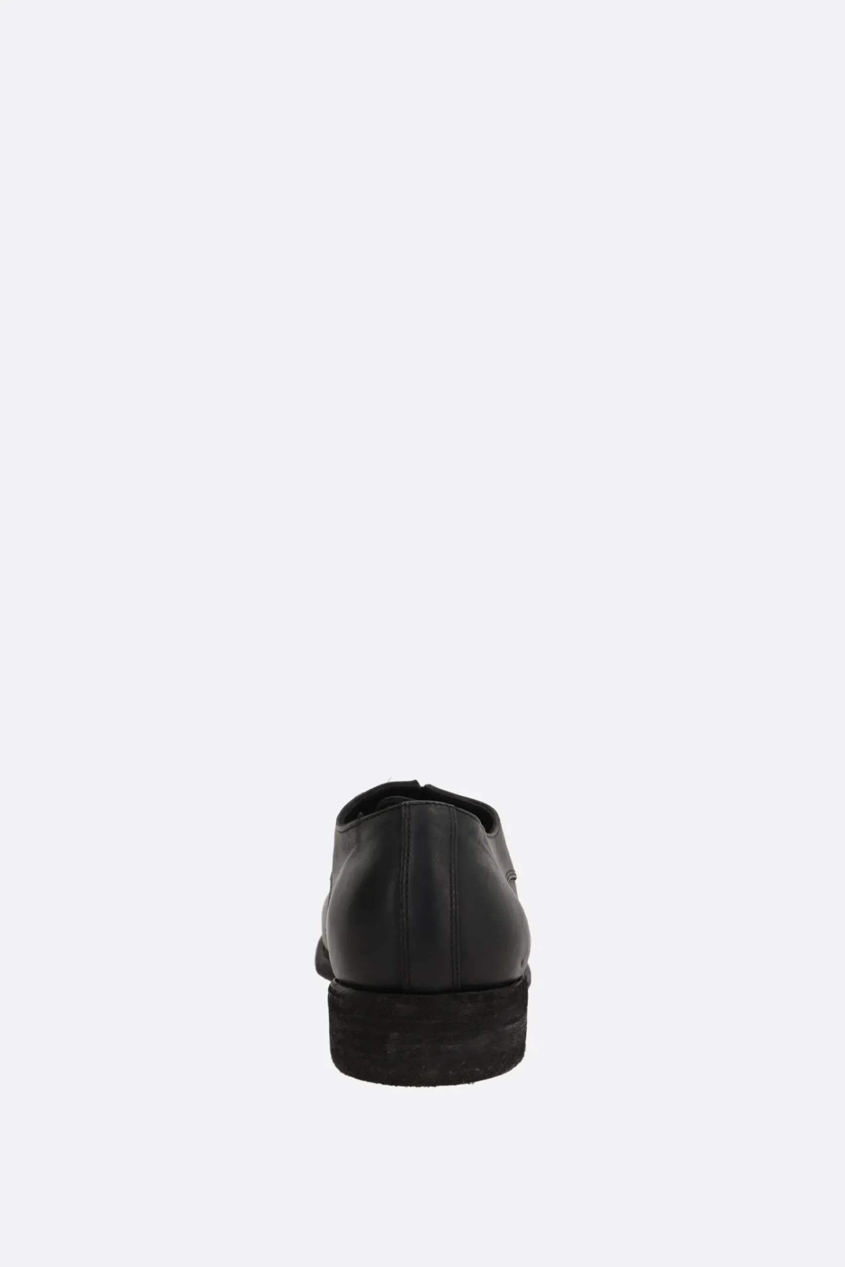 Women GUIDI smooth leather derby shoes