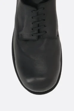 Women GUIDI smooth leather derby shoes
