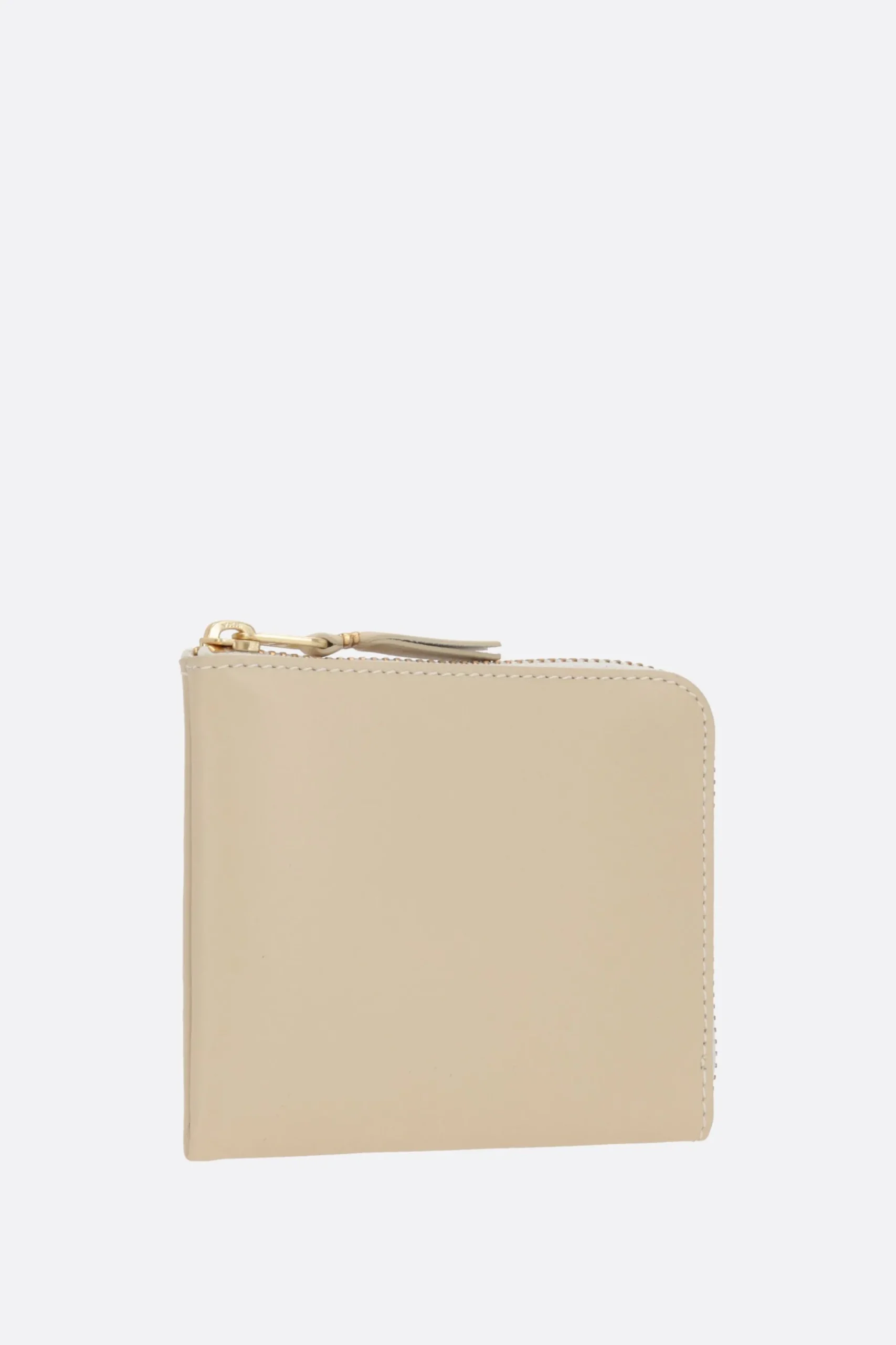 COMME DES GARÇONS WALLET smooth leather half-zip wallet