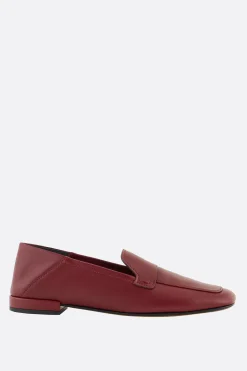 Women GIORGIO ARMANI - 10 CORSO COMO smooth leather loafers
