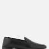 Women GIORGIO ARMANI - 10 CORSO COMO smooth leather loafers