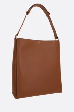 Women PLAN C smooth leather shopper