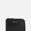 Women DISCORD YOHJI YAMAMOTO smooth leather short wallet