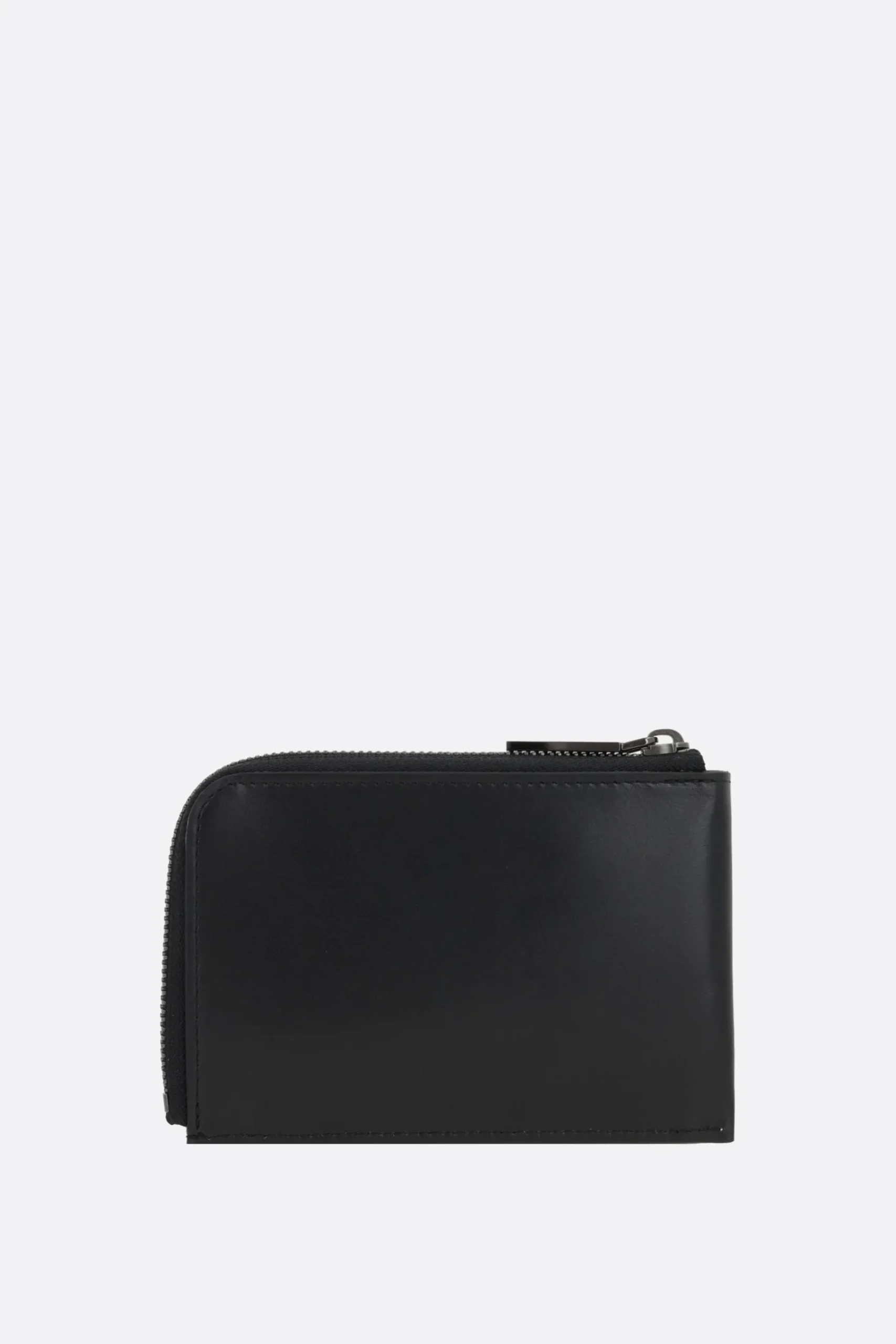 Women DISCORD YOHJI YAMAMOTO smooth leather short wallet