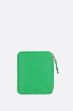 COMME DES GARÇONS WALLET smooth leather small zip-around wallet