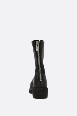 Women GUIDI soft grainy leather ankle boots