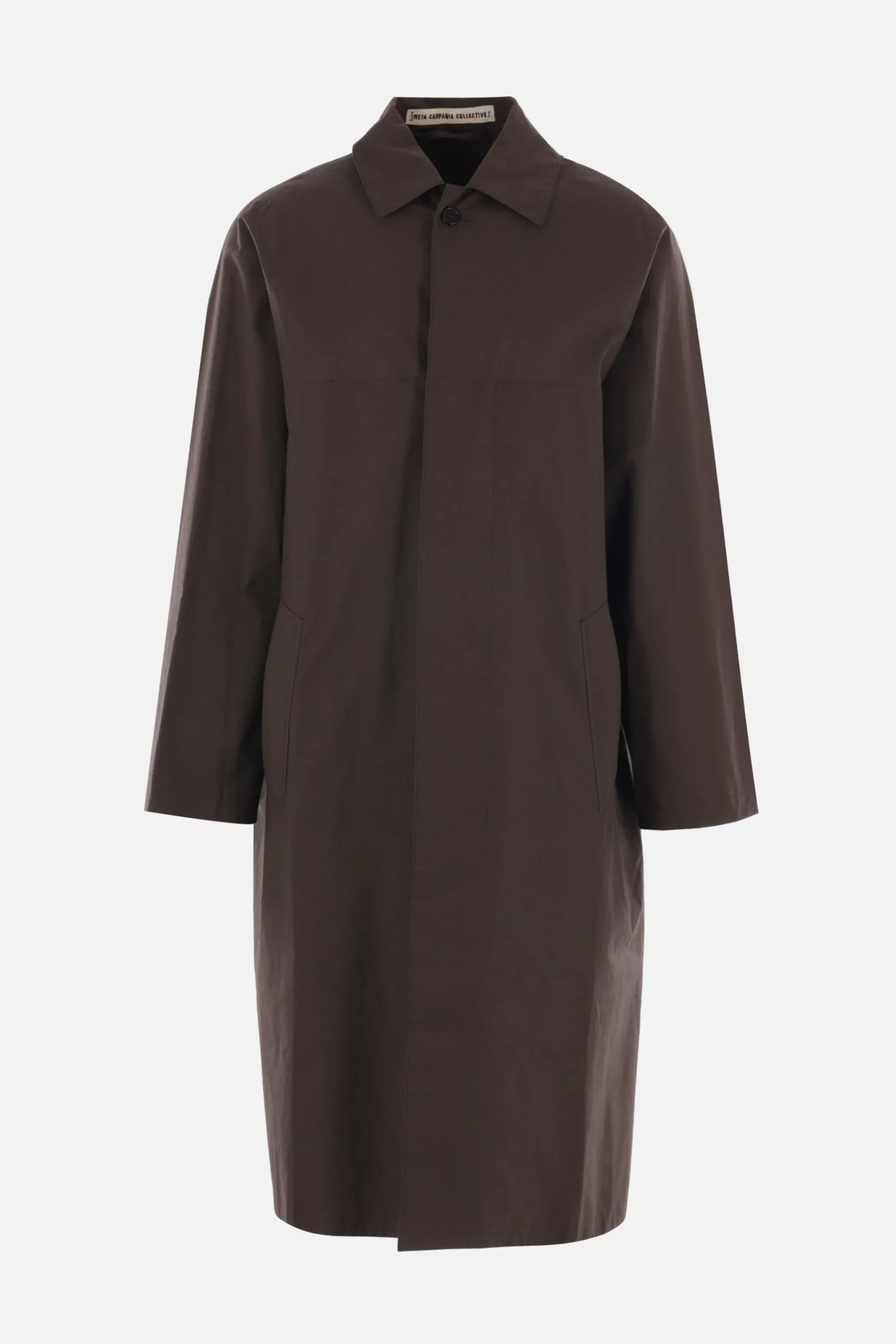 META CAMPANIA COLLECTIVE Steve overcoat in organic cotton