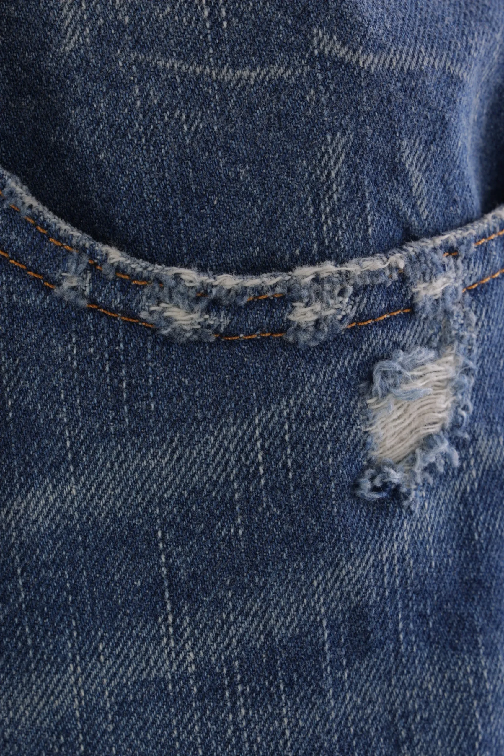 MM6 straight-fit jeans in denim