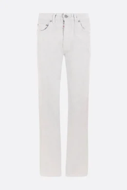 Women MAISON MARGIELA straight-leg jeans in Bianchetto denim