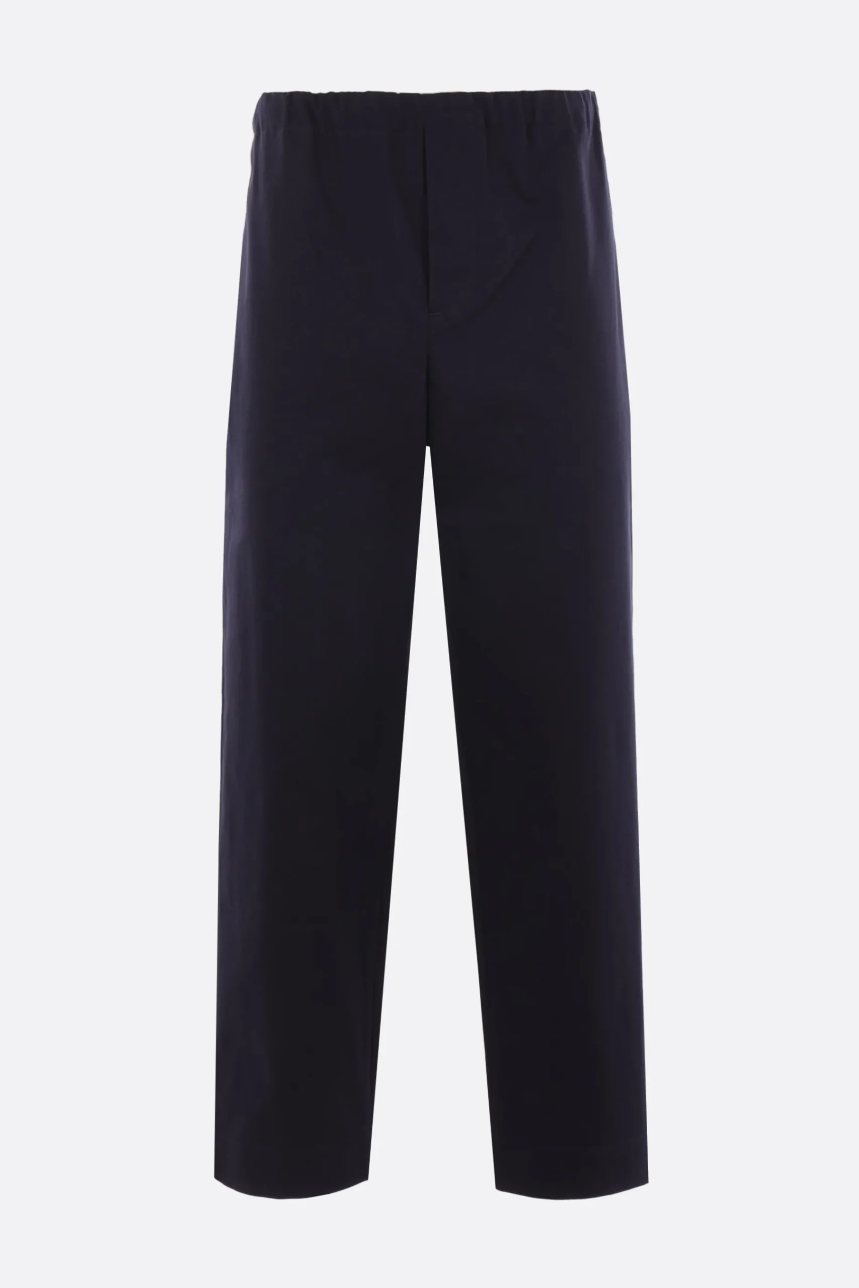 META CAMPANIA COLLECTIVE straight-leg trousers in gabardine