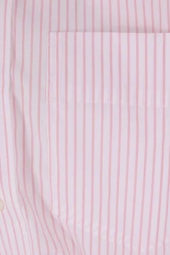 Women VAQUERA striped cotton poplin bodysuit