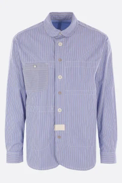 JUNYA WATANABE MAN striped poplin shirt