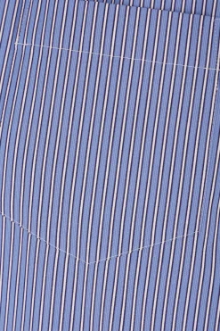 Women SACAI striped poplin shirt dress