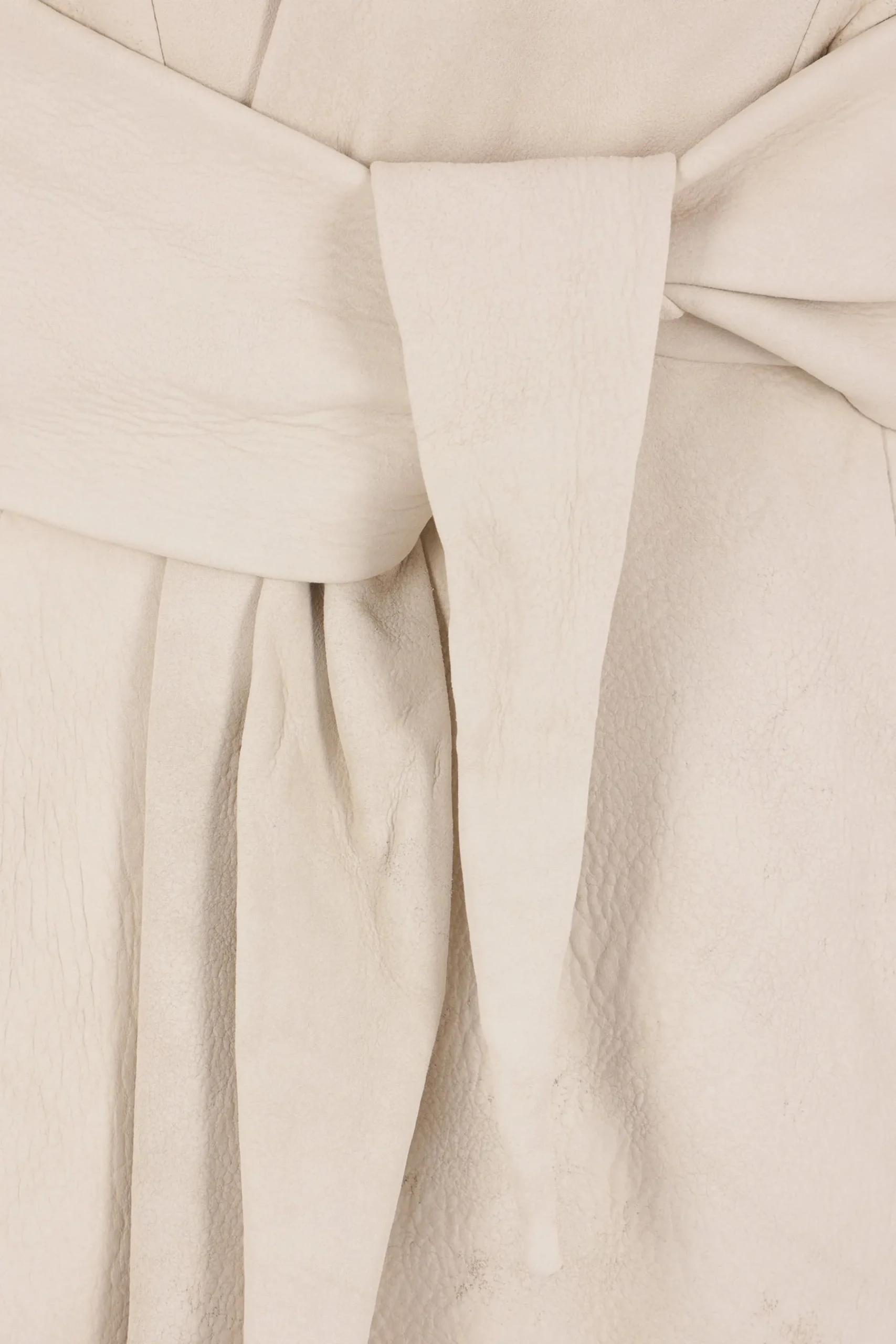 Women RICK OWENS Strutter jacket in leather and knit
