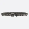 Women HTC LOS ANGELES studded leather belt