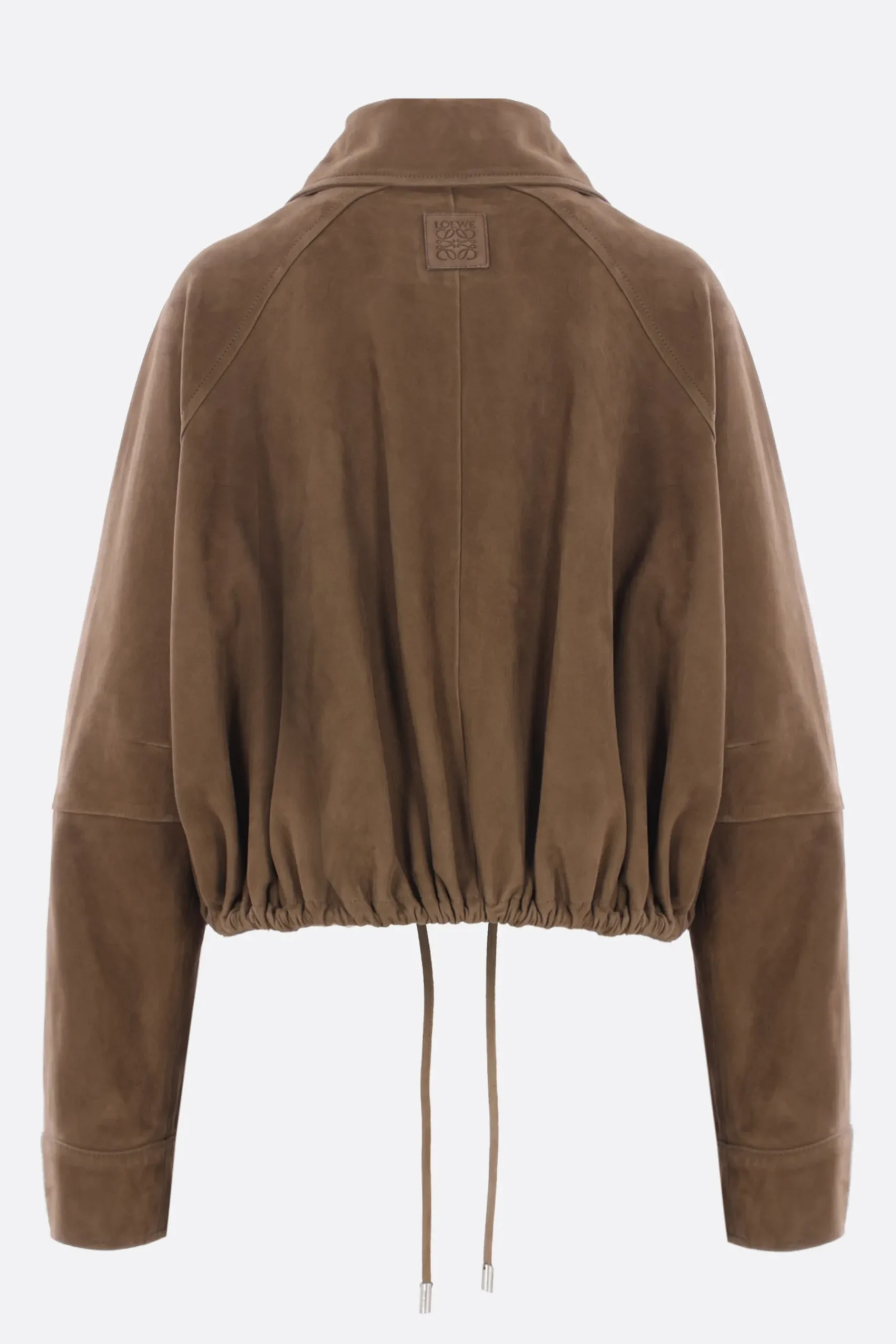 Women LOEWE suede balloon bomber jacket