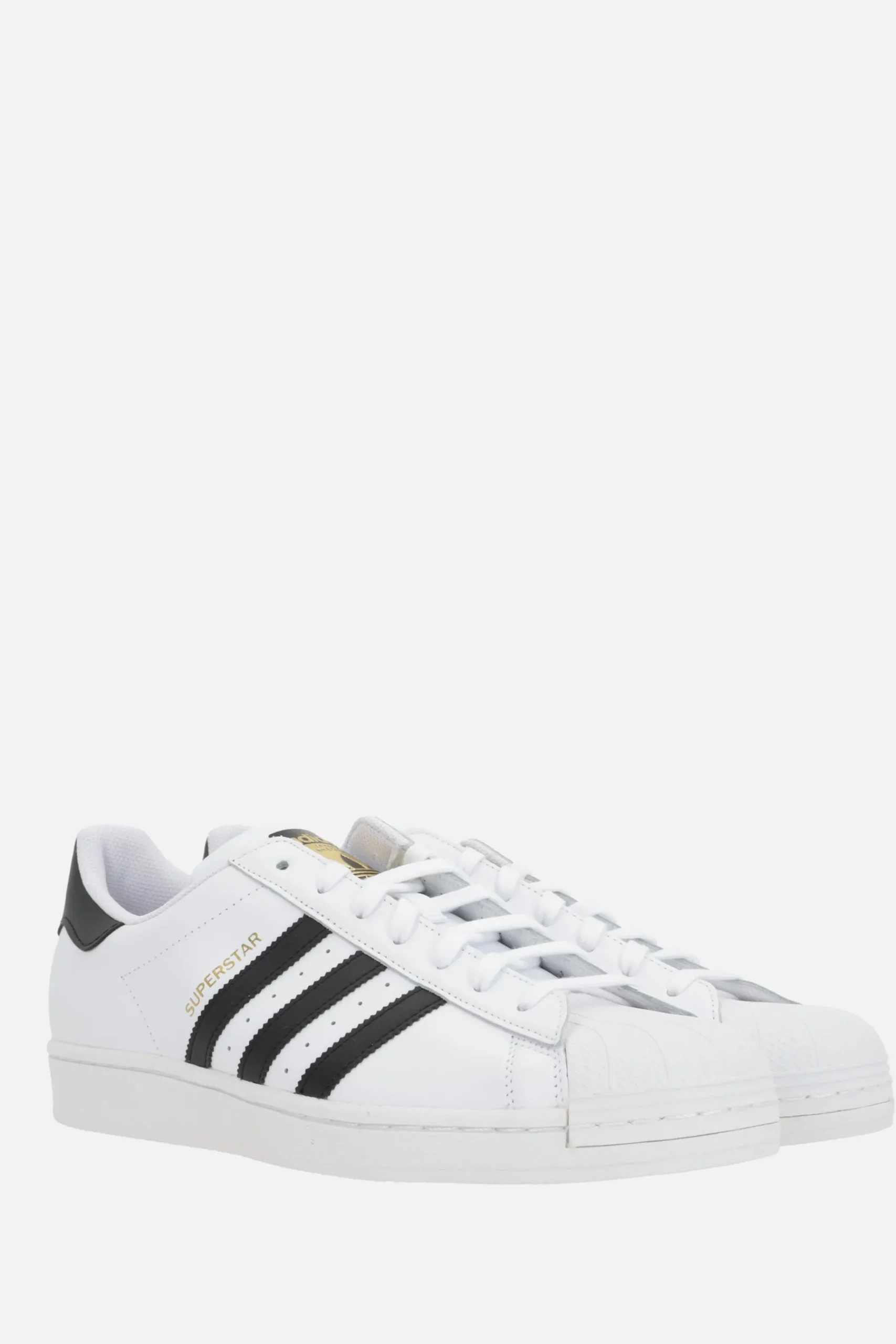 ADIDAS Superstar smooth leather sneakers