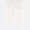 Women ANN DEMEULEMEESTER Susa jacket in viscose and broderie anglaise