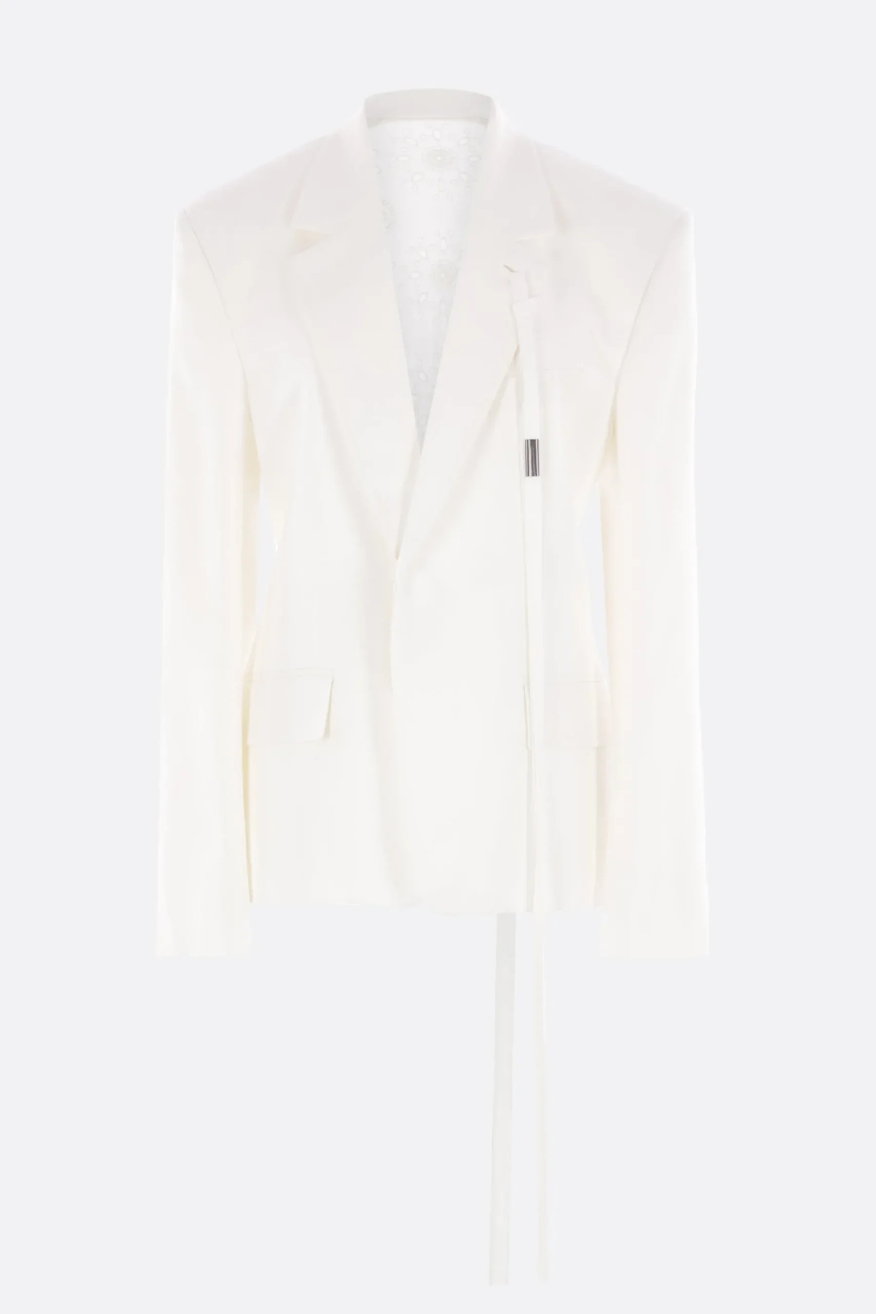 Women ANN DEMEULEMEESTER Susa jacket in viscose and broderie anglaise