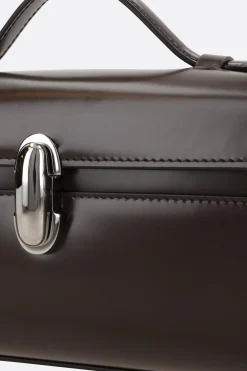 Women SAVETTE Symmetry Pochette handbag in brushed leather