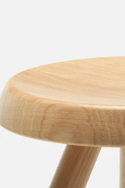 CASSINA Tabouret Berger solid wood stool