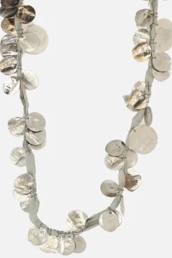 Women MARIA CALDERARA taffetà necklace with medallions