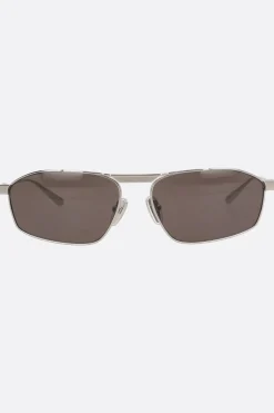 Women BALENCIAGA Tag 3.0 sunglasses in metal