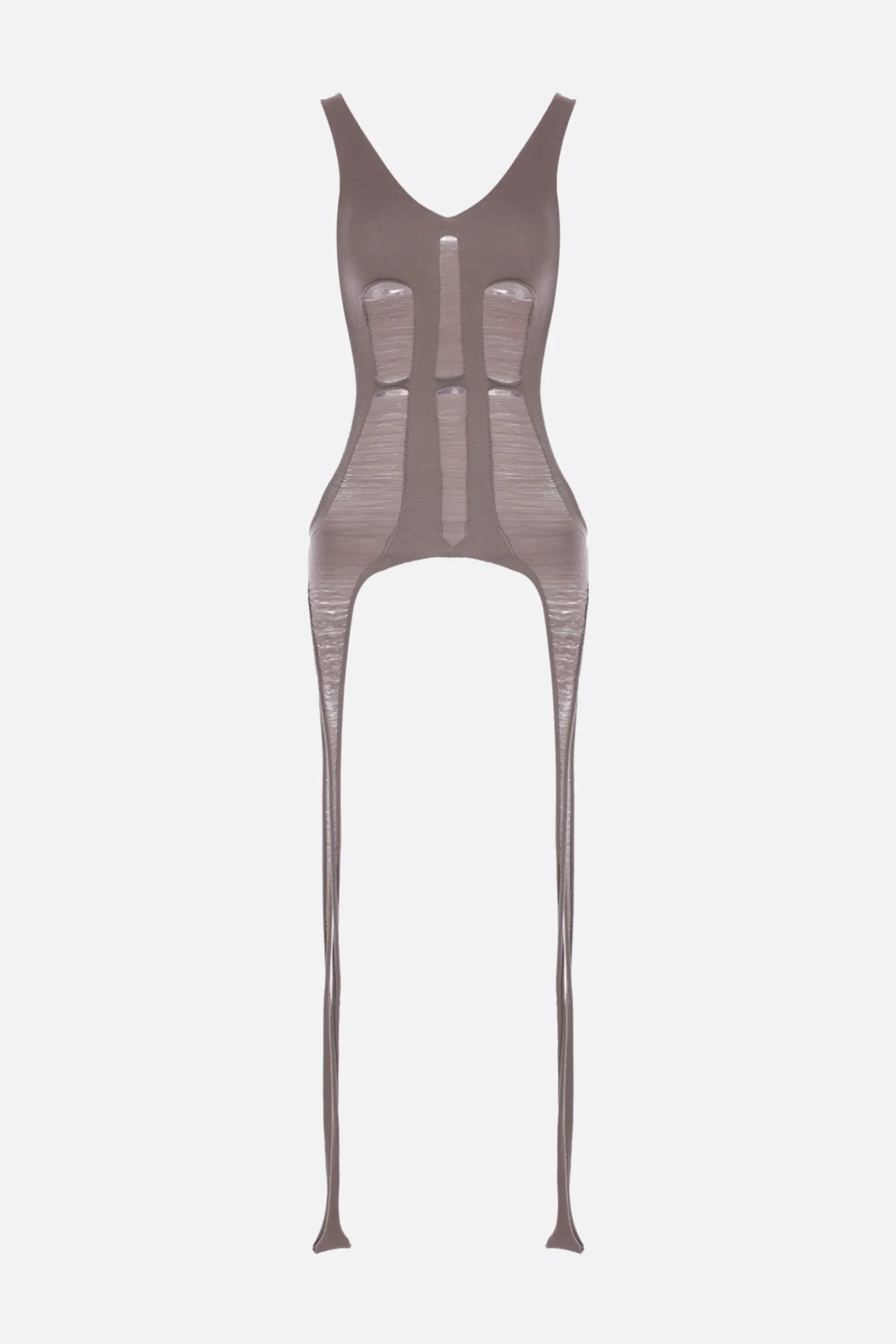 Women RICK OWENS Tanja tank top in wool knit