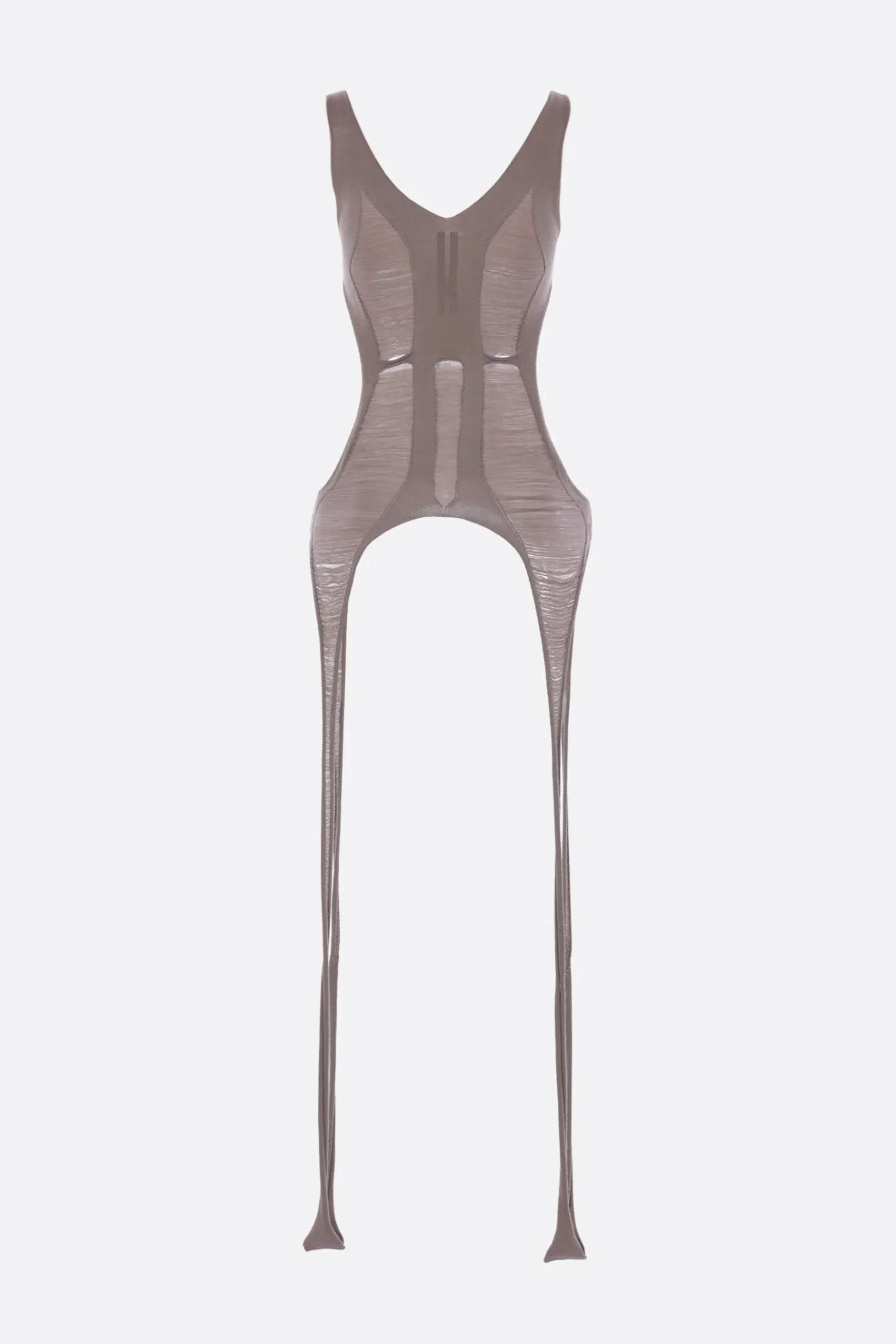 Women RICK OWENS Tanja tank top in wool knit