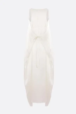 Women NICCOLÒ PASQUALETTI Tappeto sleeveless dress in satin