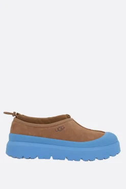 UGG Tasman Weather Hybrid suede and rubber slippers