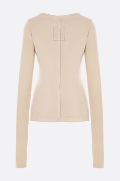 Women UMA WANG Tata long-sleeve t-shirt in rib jersey