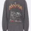 BALENCIAGA Tbilisi long-sleeved oversize t-shirt