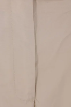 Women THOM BROWNE technical cotton darted shorts