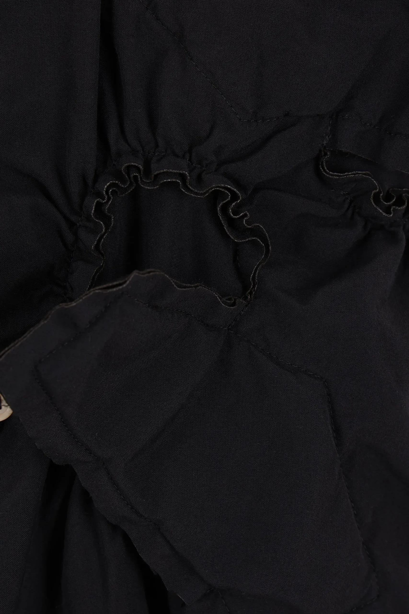 Women COMME DES GARÇONS technical fabric shirt
