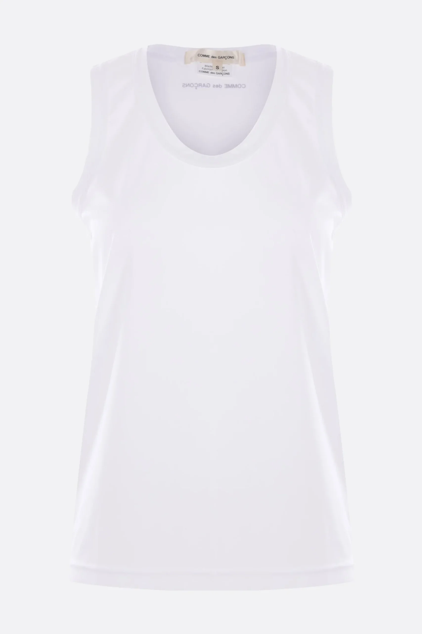 Women COMME DES GARÇONS technical jersey tank top