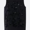 Women PLAN C technical panama sleeveless top