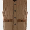 SEASE technical wool quilted vest