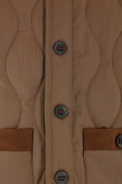 SEASE technical wool quilted vest