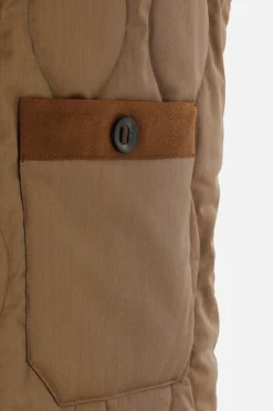 SEASE technical wool quilted vest