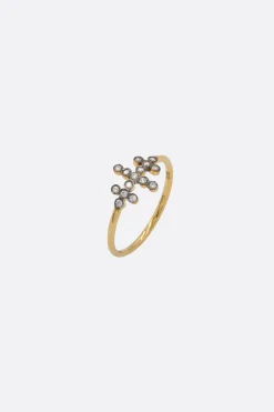 Women YANNIS SERGAKIS Three Lines 18k ring