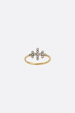 Women YANNIS SERGAKIS Three Lines 18k ring
