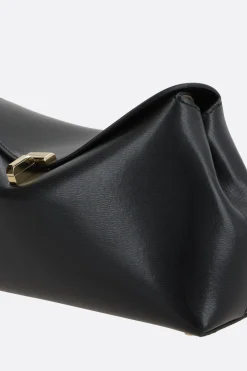 Women TOTEME T-Lock clutch in smooth leather