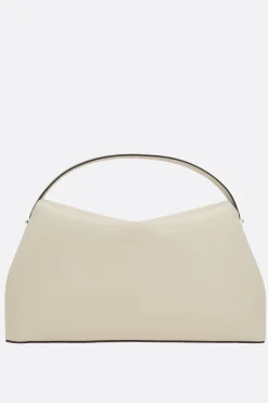 Women TOTEME T-Lock top handle bag in grainy leather